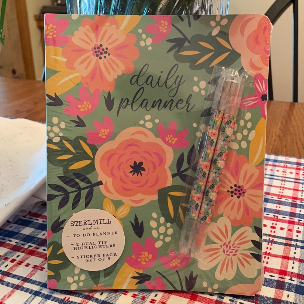 Brand new daily planner!